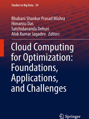 cover image of Cloud Computing for Optimization